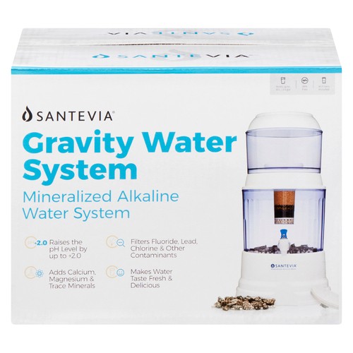 Santevia Alkaline Gravity Water System Countertop 1 EA 