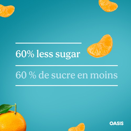 Oasis Hydrafruit Juice Boxes Clementine 8 x 200 ml
