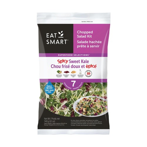 Eat Smart Salad Spicy Sweet Kale 340 g