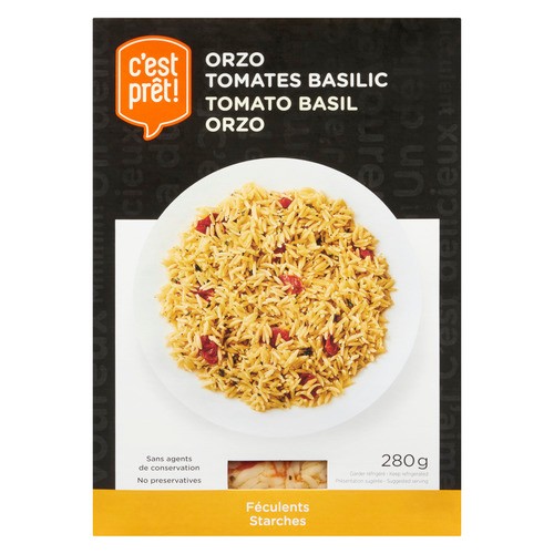 C'est Prêt! Tomatoes And Basil Orzo 280 g