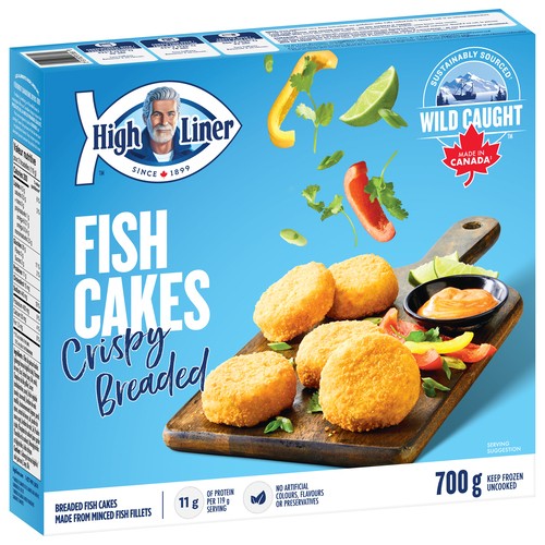 High Liner Frozen Crunchy Fish Cakes 700 g