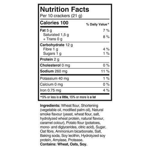 Ritz Crackers Bacon Dippers Smoky Bacon 180 g
