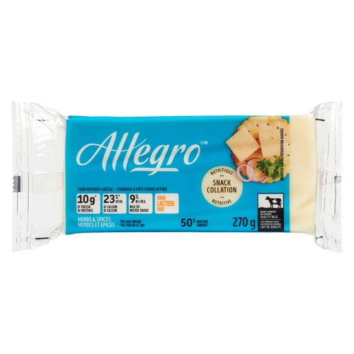 Allegro Firm Ripened Cheese Herbs & Spices 270 g