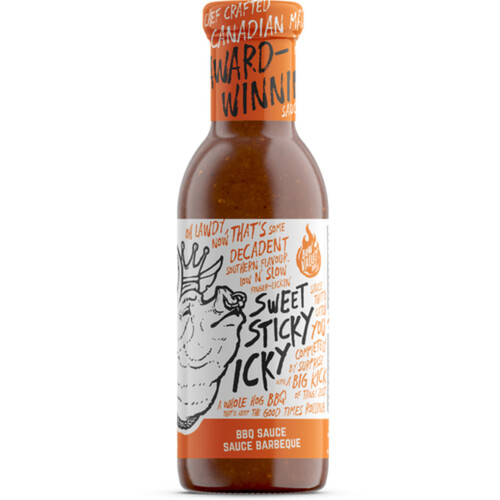 Bow Valley BBQ Sauce Sweet Sticky Icky 350 ml