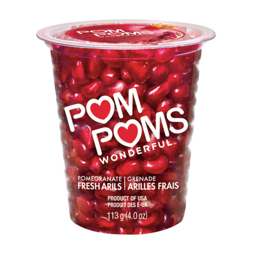 Pom Poms Wonderful Fresh Arils Pomegranate 113 g