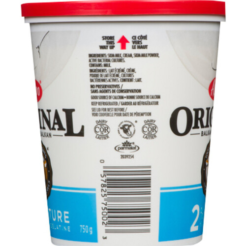 Astro Original 2 Yogurt Plain 750 g Voilà Online Groceries & Offers