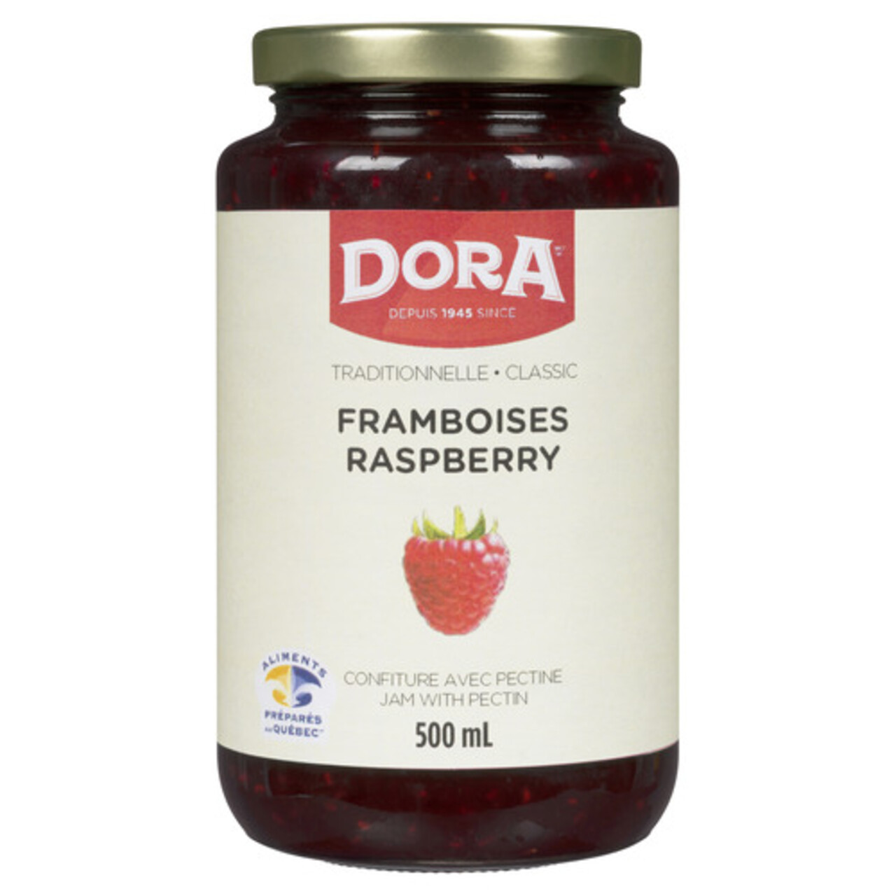 Dora Jam raspberries 500 ml Voilà Online Groceries & Offers
