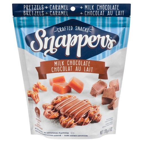 Snappers Milk Chocolate Original Snack Food 170 g