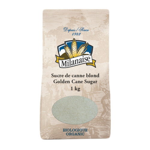 La Meunerie Milanaise Organic Golden Cane Sugar 1 kg