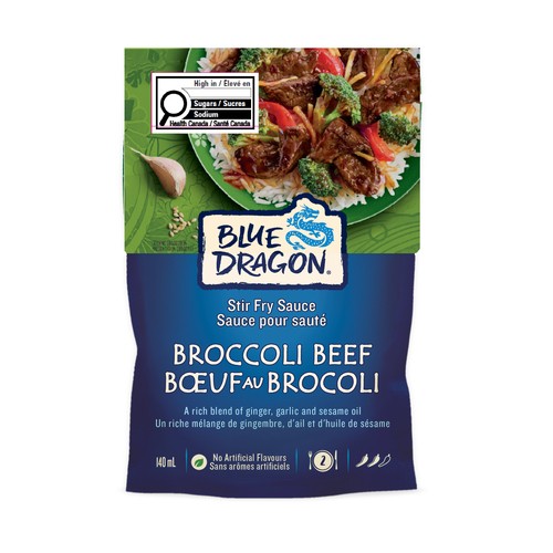 Blue Dragon Stir Fry Sauce Broccoli Beef 140 ml