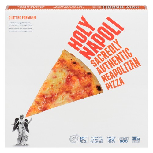 Holy Napoli Frozen Pizza Quattro Formaggi 385 g