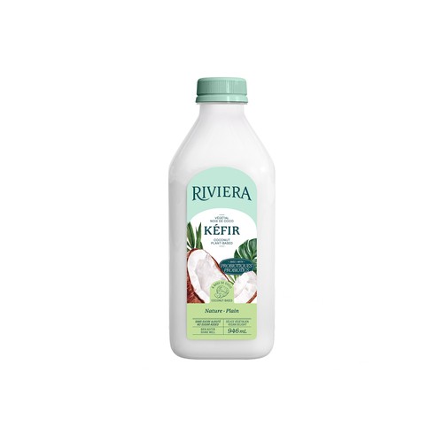 Riviera Plant Based Coconut Milk Kefir Plain 946 ml (bottle)