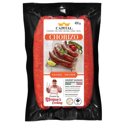 Capital Fine Meats Sausage Chorizo 450 g