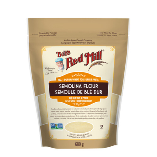 Bob's Red Mill Flour Semolina 680 g