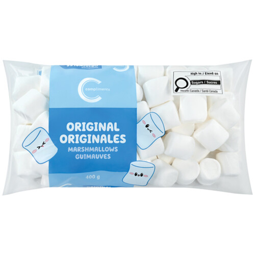 Compliments Large Marshmallows White 400 g - Voilà Online