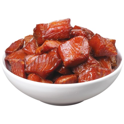Ocean Wise Sockeye Salmon Chunk Pepper Smoked 