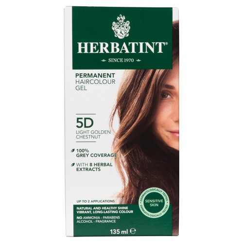 Herbatint Hair Colour 5D Golden Chestnut 135 ml