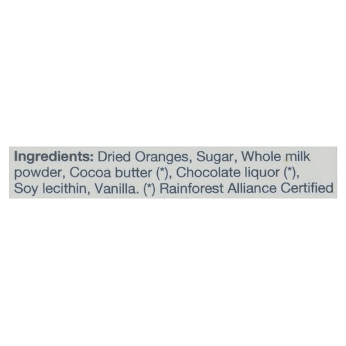 Chiwis Orange Chips Real Fruit + Milk Chocolate 60 g