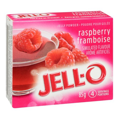 Jell-O Jelly Powder Mix Raspberry 85 g