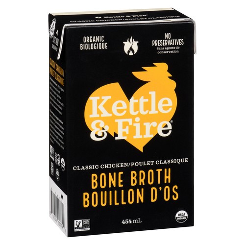 Kettle & Fire Organic Bone Broth Classic Chicken 454 ml