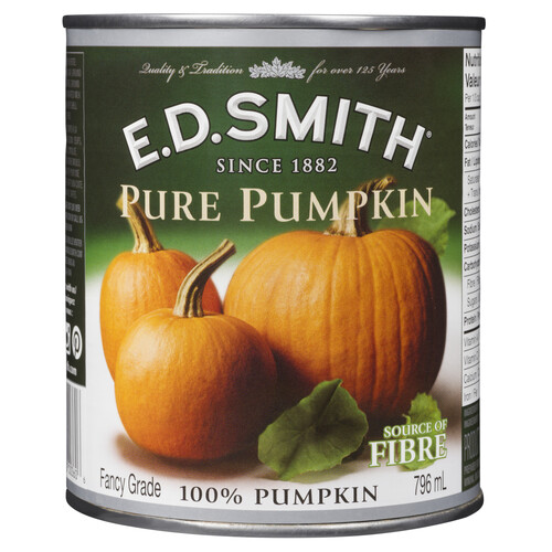 E.D. Smith Pumpkin Puree Pure 796 ml