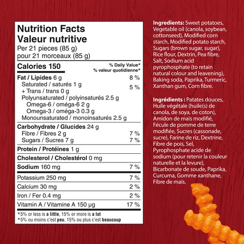 McCain Frozen Superfries Sweet Potato Fries Crinkle Cut 454 g