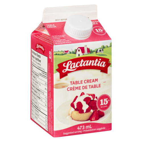 Voilà Online Grocery Delivery Lactantia 15 Table Cream 473 ml