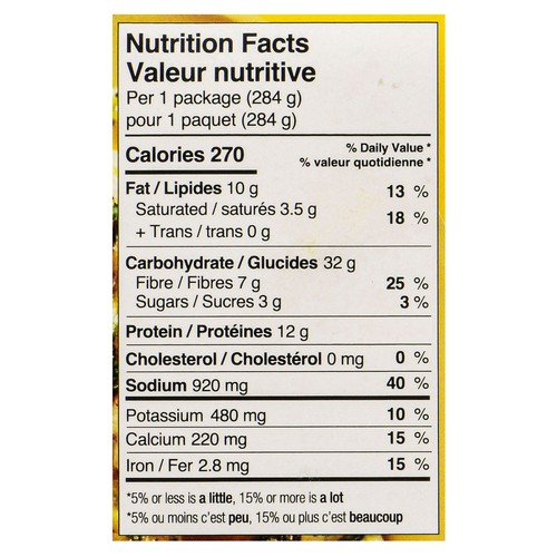 Wholly Veggie Cauliflower Mac & Cheeze 283 g (frozen)