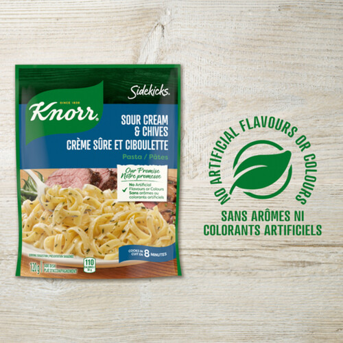 Knorr Sidekicks Pasta Side Dish Sour Cream & Chives For A Quick Meal 120 g