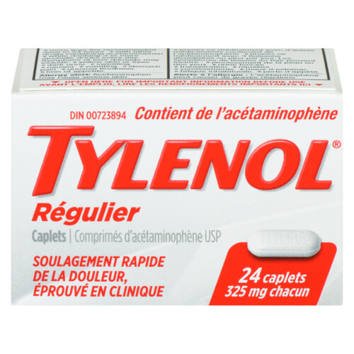 Tylenol Adult Regular Strength 24 Caplets