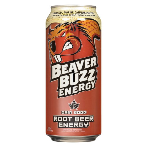 Beaver Buzz Beverage Root Beer 473 ml (can)