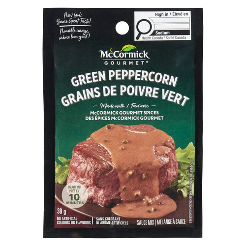 McCormick Gourmet Sauce Mix Green Peppercorn 38 g