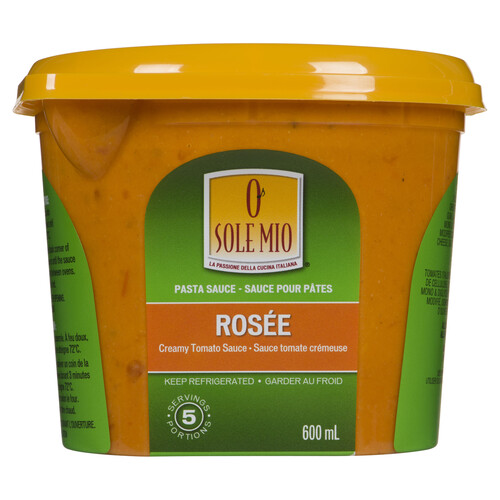 O'Sole Mio Pasta Sauce Rosee 600 ml