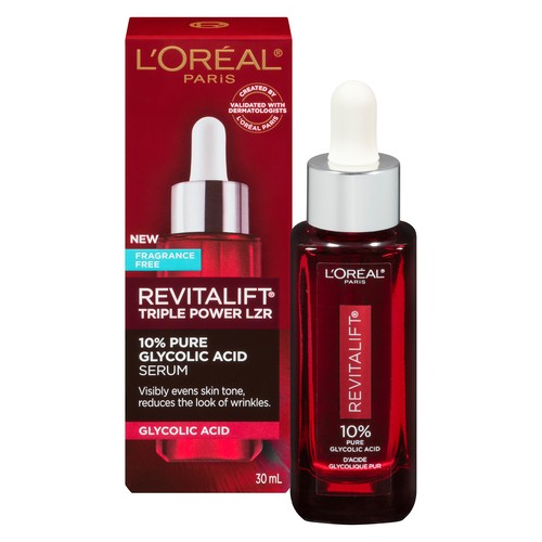 L'Oréal Revitalift Triple Power LZR 10% Pure Glycolic Acid Serum 30 ml