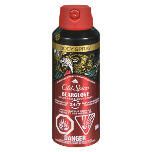 Old Spice Deodorants Body Spray Bearglove 144 g