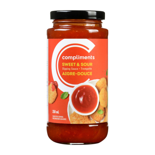Compliments Dipping Sauce Sweet And Sour 350 ml