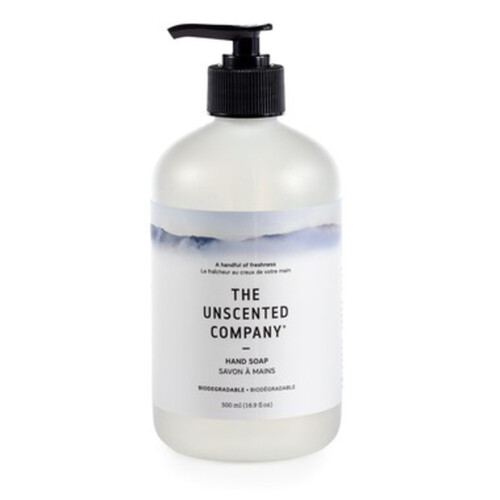 The Unscented Company Hand Soap Plastic Bottle 500 ml