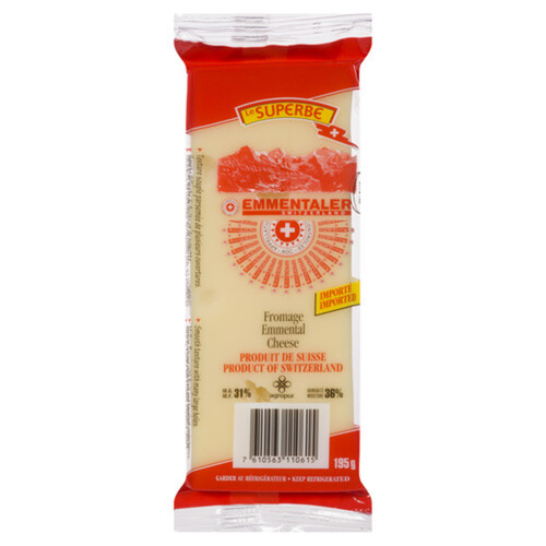 Le Superbe Cheese Swiss Emmental 195 g