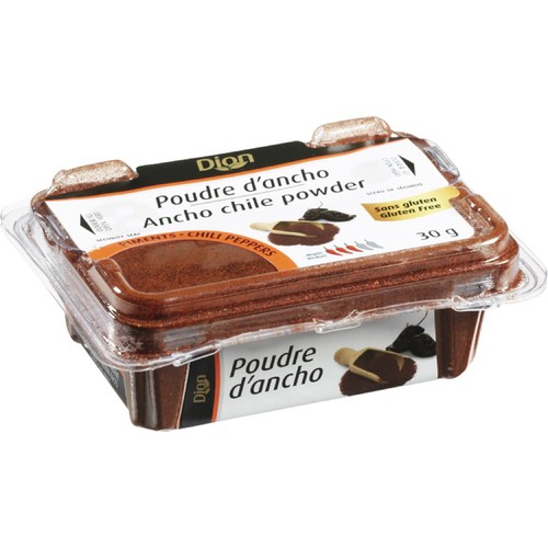 Dion Herbs & Spices Gluten-Free Ancho Chile Powder 30 g