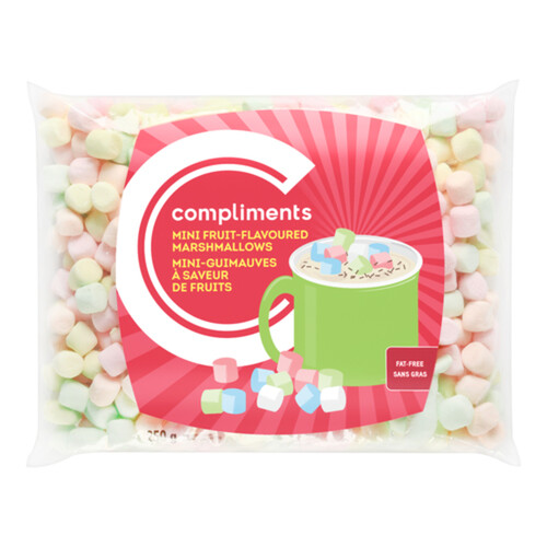 Compliments Mini Fruit Marshmallows 250 g