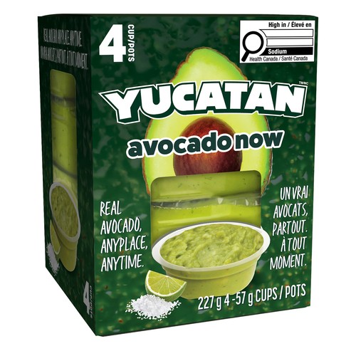 Yucatan Avocado Mini Cups 4 x 57 g