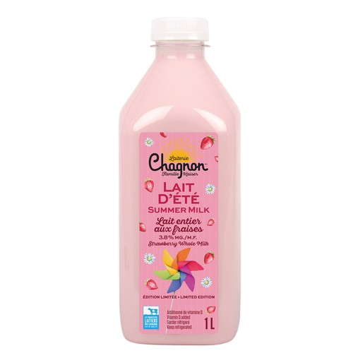 Chagnon 3.8% Summer Milk Strawberry 1 L