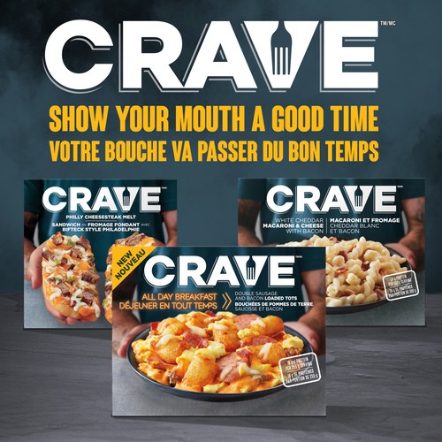 Crave Frozen Entres Double Sausage & Bacon Loaded Tots 255 g