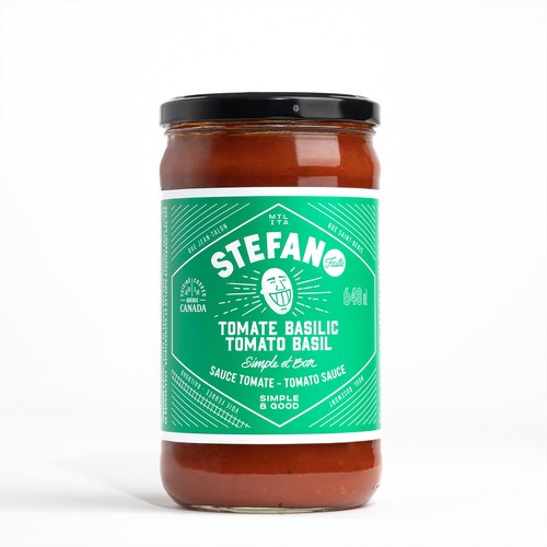 Stefano Faita Pasta Sauce Tomato Basil 648 ml