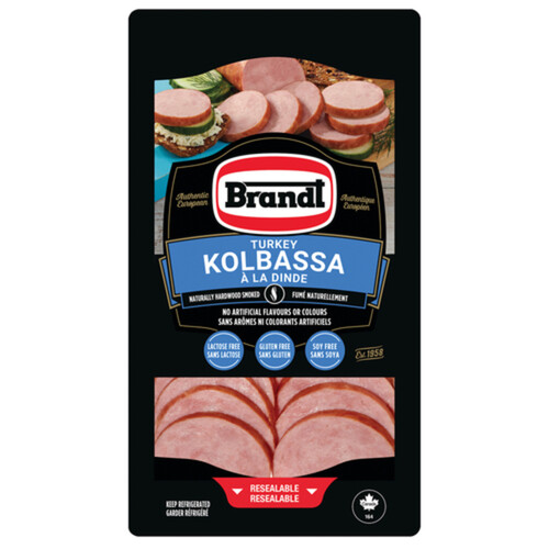 G. Brandt Meat Packers Sliced Kolbassa Turkey 150 g