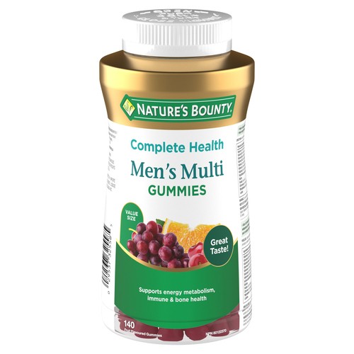 Nature's Bounty Men's Multivitamin Gummies 140 EA