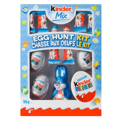 Kinder Mix Classic Chocolates Easter Egg Hunt Kit 186 g
