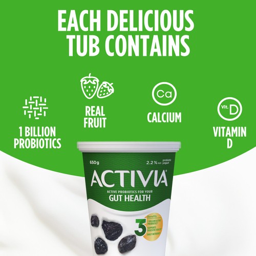 Activia Probiotics Yogurt Prune 650 g