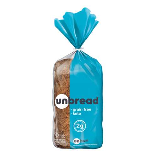Unbun Grain-Free Keto Unbread 560 g (frozen)