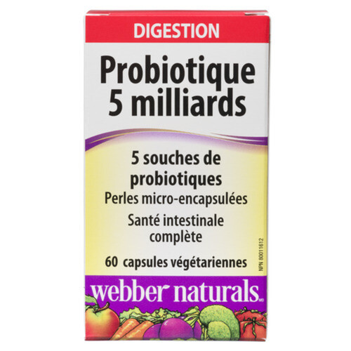 Webber Naturals Probiotic Complex 60 Capsules